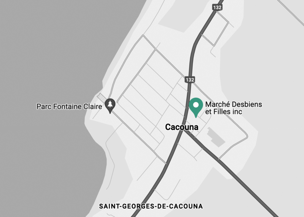 Emplacement du marché
